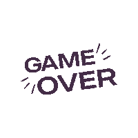 Game Over Win Sticker by Todak Official