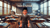 Back To School Dancing GIF by TeamKrikey