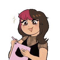 Chloecolors drawing chibi procreate ipad Sticker