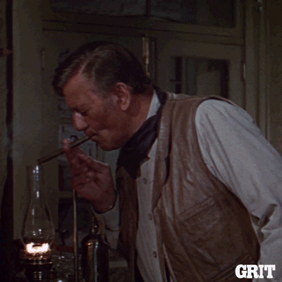 John Wayne Smoking GIF by GritTV