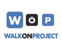 walkonproject walk project fundacion wop Sticker
