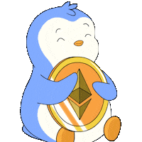 Crypto Penguin Sticker by Pudgy Penguins