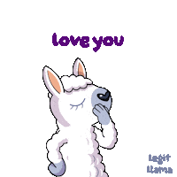 I Luv You Sticker by VeeFriends