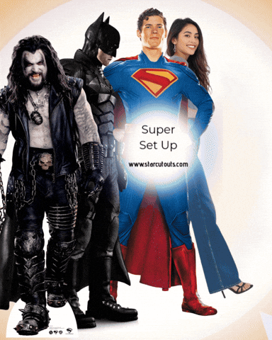 Dc Comics Superman GIF by STARCUTOUTSUK