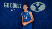Lets Go Sport GIF by BYU Cougars
