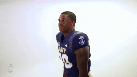 College Football Go Navy GIF by Navy Athletics