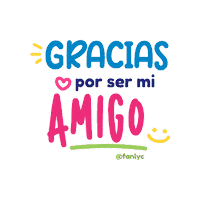 Friends Thanks Sticker by Fanlyc