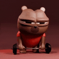 Working Out Lifting Weights GIF by Bobo Memes