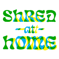 Shred Snowboarding Sticker by Rome Snowboards