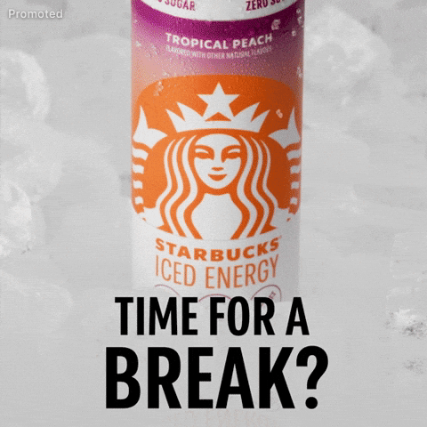 Time For A Break GIF by Starbucks