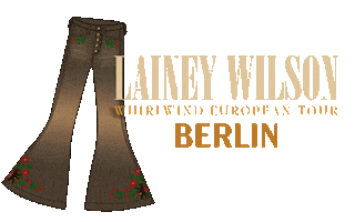 Wild Horses Berlin Sticker by Lainey Wilson