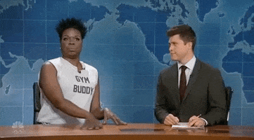 leslie jones snl GIF by Saturday Night Live