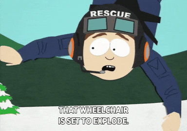 rescue saving GIF by South Park 