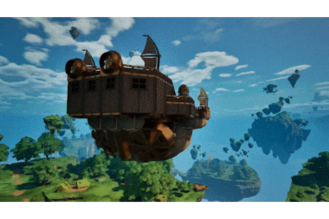 Travel Floating GIF by VestGames