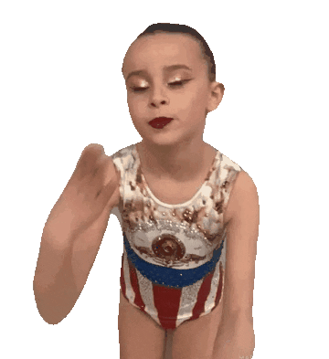 Kisses Gymnastics Sticker by aragongym