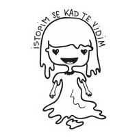 Skrabac love valentine funnyvalentine skrabac Sticker