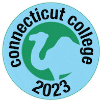 Camels Conncoll Sticker by Connecticut College