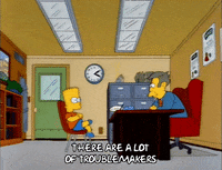 Talking Season 3 GIF by The Simpsons