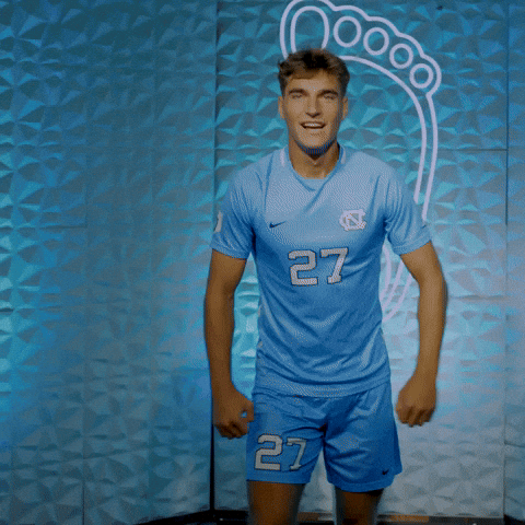 University Of North Carolina Soccer GIF by UNC Tar Heels