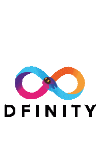 DFINITY logo crypto cryptocurrency blockchain Sticker