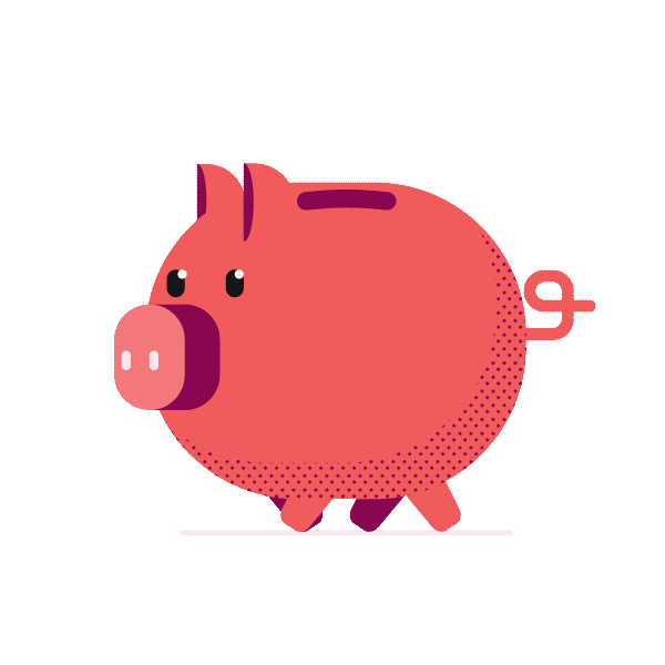 bendigobank giphyupload saving piggybank bendigobank Sticker