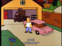 jumping homer simpson GIF