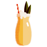 Putt Putt Cocktail Sticker by Holey Moley Golf Club