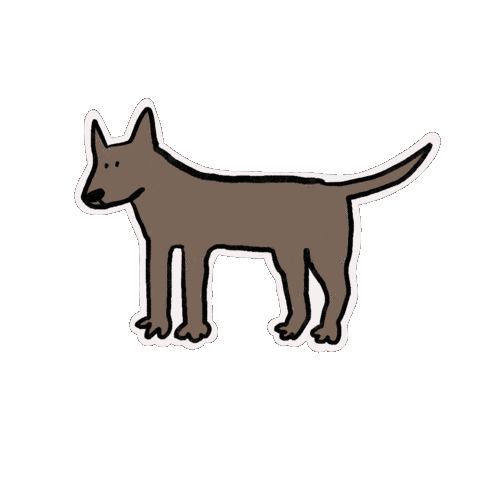 Dog Chien Sticker