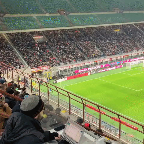 Italian Cup Crowd Stands During 24th Minute of Game in Honor of AC Milan Fan Kobe Bryant