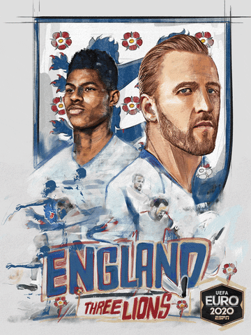 Euro 2020 England GIF by ESPN