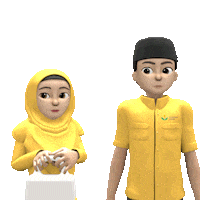 pg pray Sticker by Petrokimia Gresik