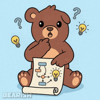 Inspired Question Mark GIF by BEARISH