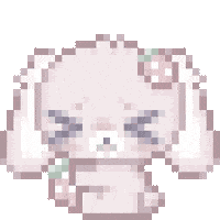 Pink Bunny Sticker
