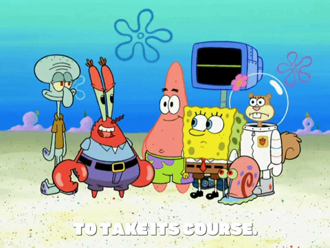 season 8 frozen face-off GIF by SpongeBob SquarePants