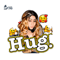Bollywood Hug Sticker by Global Tara Entertainment