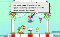 Super Mario Wedding GIF