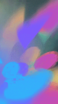 mollie_serena rainbow trippy psychedelic holographic GIF