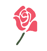 rose pinkpanda Sticker by tonymoly