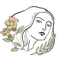 Girl Woman Sticker by Colin