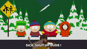 mocking eric cartman GIF by South Park 