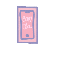 IlustraJhennyg dia bomdia transparente ilustrajhennyg Sticker