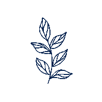 TaFFMarketing blue sustainable leave taff Sticker