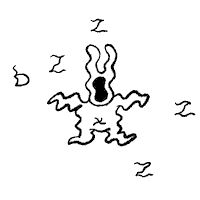 Embarrassed Panic Sticker