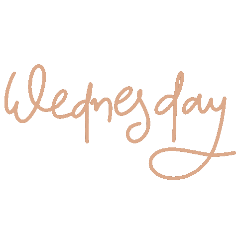 Orange Lettering Sticker