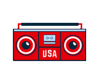 One For All Olympics Sticker by Team USA