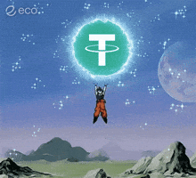 To The Moon Crypto GIF by Eco