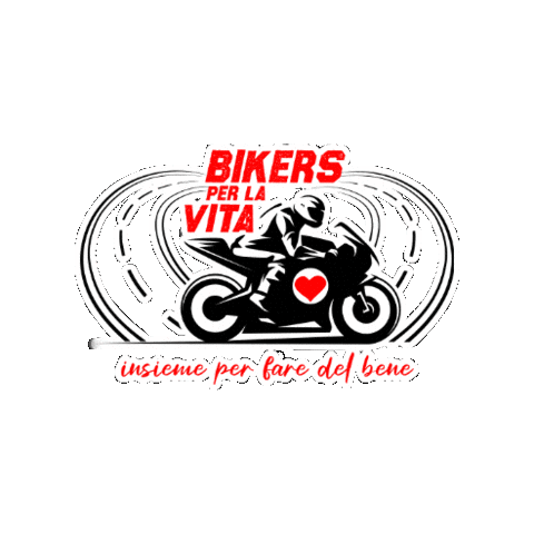 Bikersperlavita giphygifmaker love moto cuore Sticker