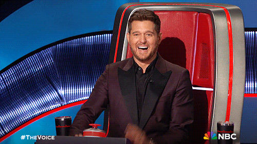 Michael Buble Yes GIF by The Voice