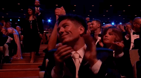 Barry Keoghan Clapping GIF by BAFTA