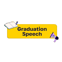 Graduation Speech Sticker by Bayswater